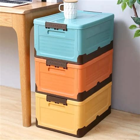 collapsible metal storage box|multifunctional folding storage box.